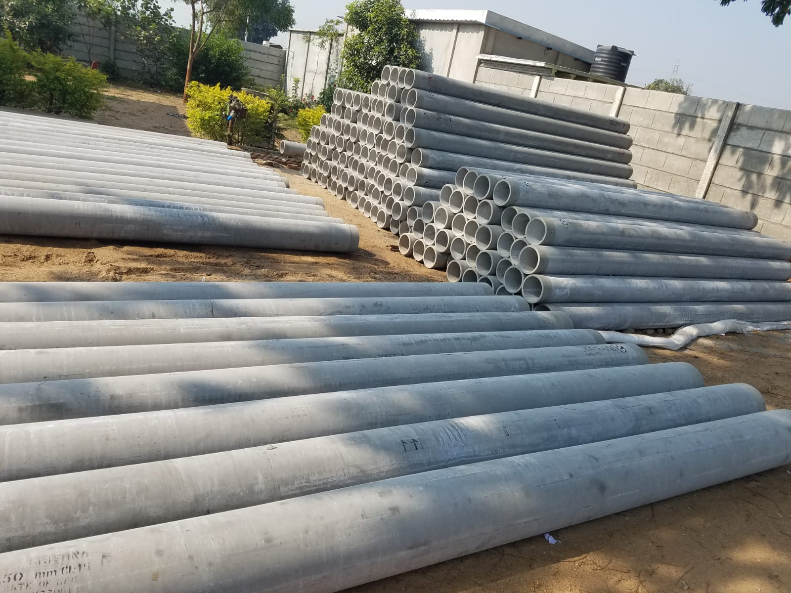 Standard Borewell Fiber Cement pipe